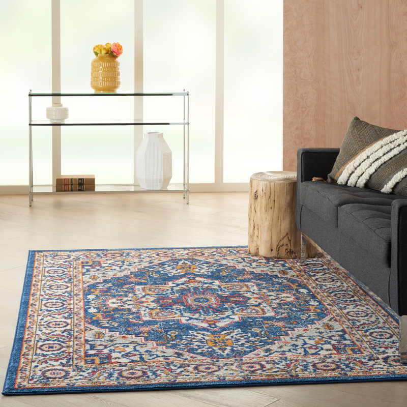 Oriental Area Rug, Rectangle 114 x 175cm