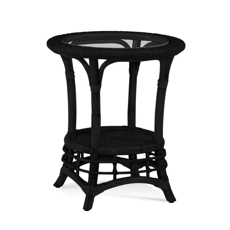 Table de chevet Luca, Noir antique