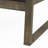 Outdoor Chair With Wood Structure And Dark Grey Water- Elbow Cushions Club For Spaces, Slat Paneling