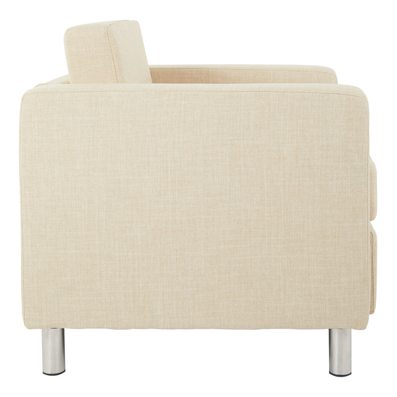 Desantiago Upholstered Armchair, Cream Fabric