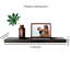Tablette murale flottante en bois massif-1699973506