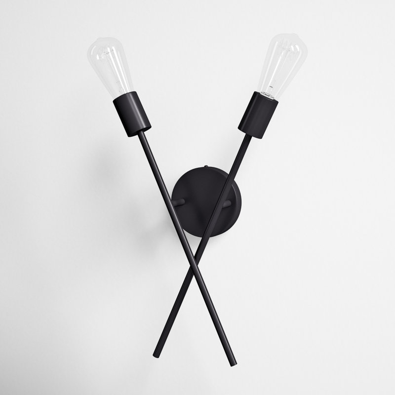 Wright Wall Sconces, Black