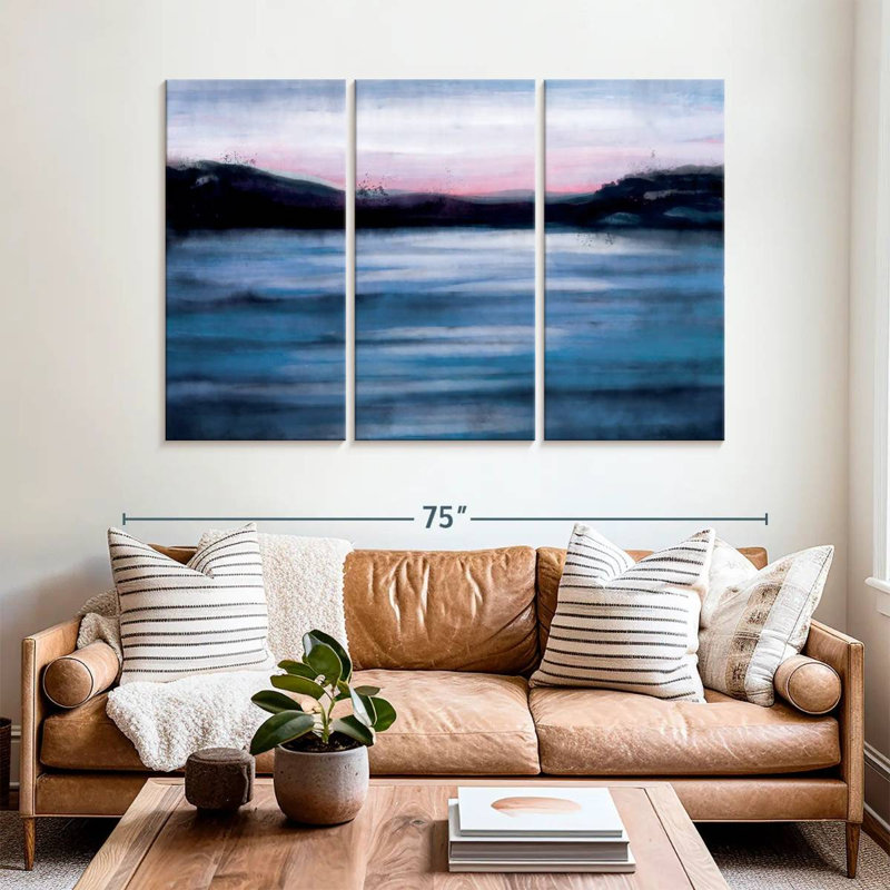 Avery Landscape Abstract Silhouette, 42" H x 65" W