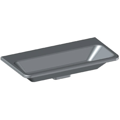 Belfry Bathroom Greenhorn 420mm W Grey Dolomite Rectangular Sink
