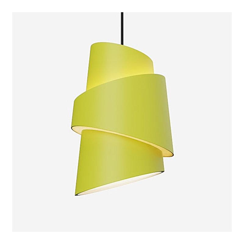 Croissant Pendant Light, Black, Blossom