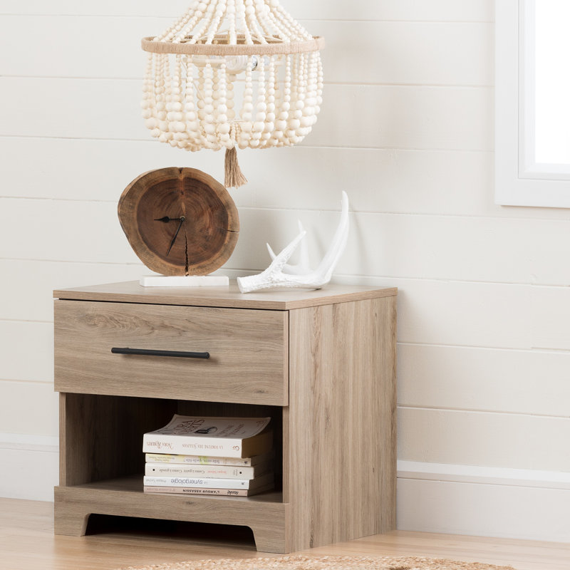 Wynna 22.25'' W Nightstand, Rustic Oak