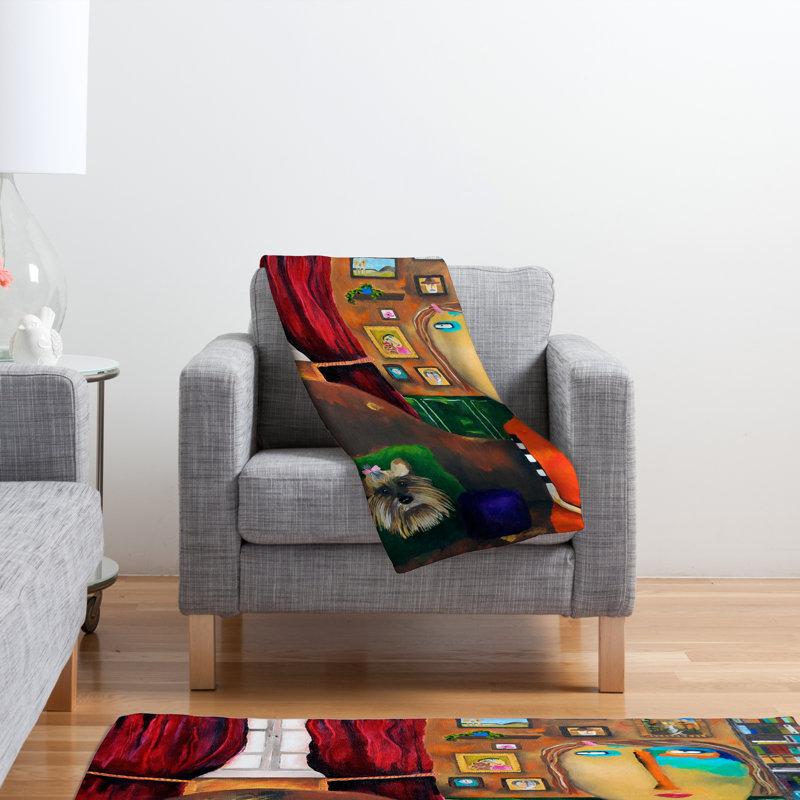 Robin Faye Gates Throw Blanket, Small
