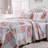 Greenland Home Fashions Everly Blue 3-Piece King Size Quilt Set 105x95 + 20x36 (2)-84471781