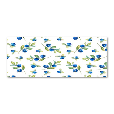 Blueberries - Wrapped Canvas Print