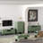 Ella 47" Coffee Table In Sage Green-1984337323