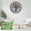 Metal Wall Clock