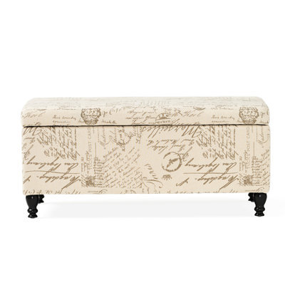 Storage Ottoman,Rectangular Ottoman Bench,Upholstered Storage Bench,Foot Rest for Living Room, Entryway and Bedroom,