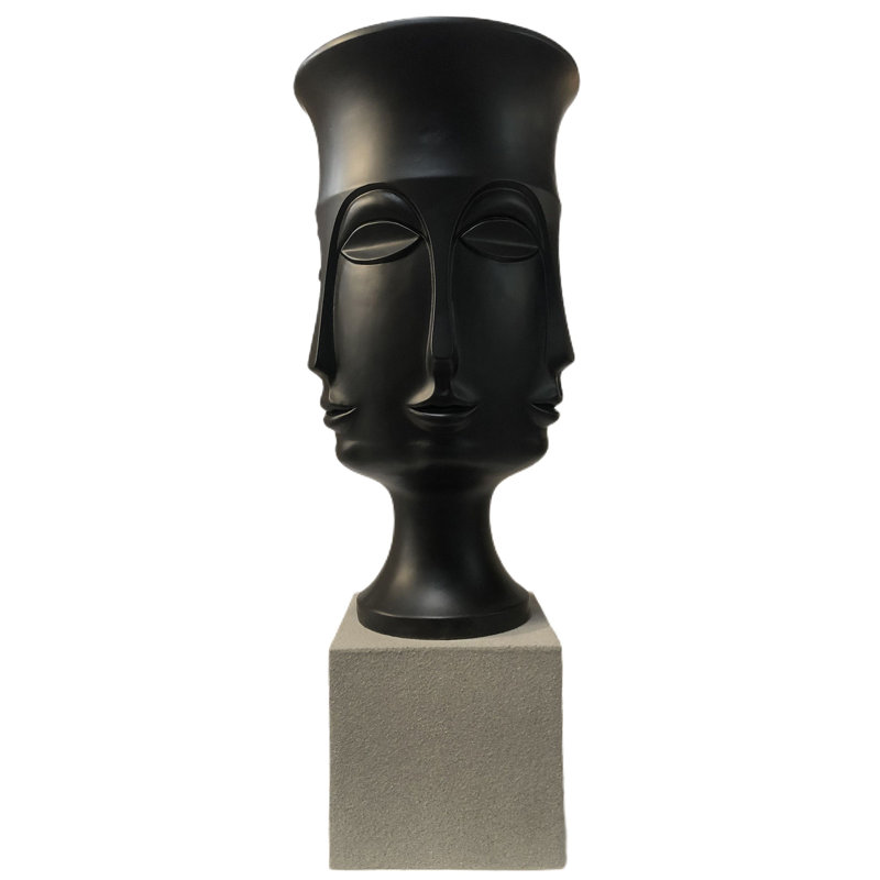 Vase de sol en résine Hester