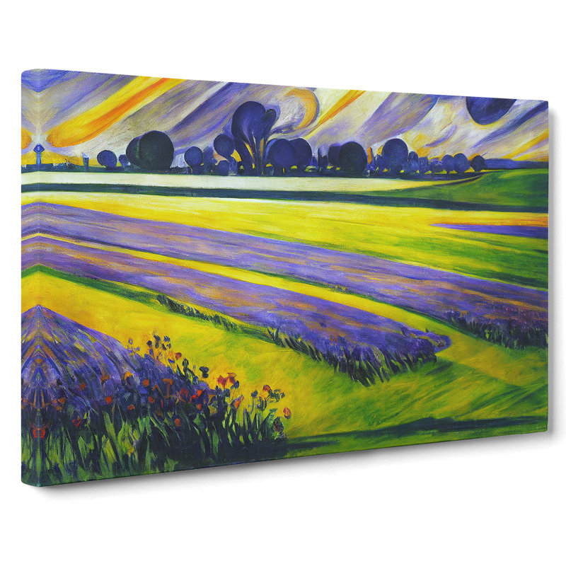 Epic Bluebell Field - Wrapped Canvas