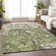 Premium Machine Washable Prisco Olive Rug