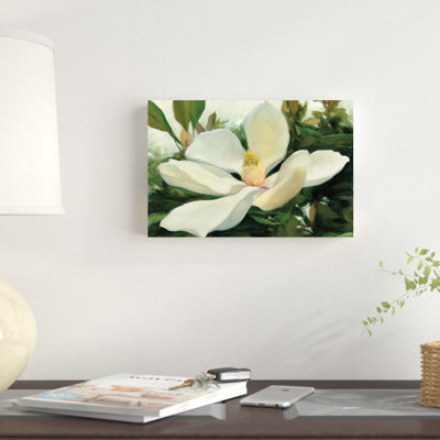 «Majestic Magnolia» par Julia Purinton, reproduction d'art sur toile tendue