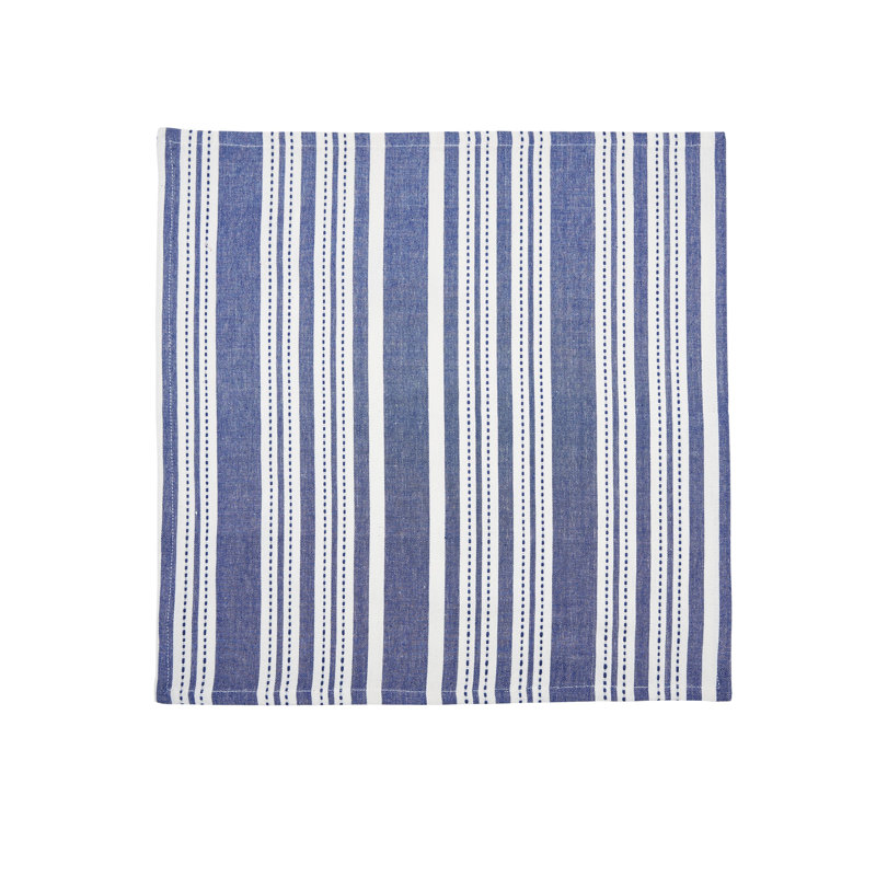 Warner Emerald Napkin S/6, Blue