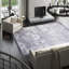 Oriental Hand-Knotted Wool/Silk Gray/White Area Rug-502765787