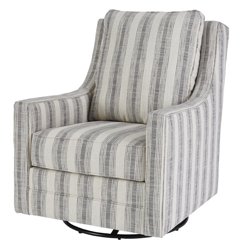 Fauteuil tournant Bourdeau, Gris / blanc