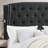 Upholstered Wingback Platform Bed, Bed Frame with Nailhead Trimmed Wingback and Button-Tufted-1142320463-1142320464