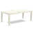 9 Piece Kitchen Table Set Includes a Rectangle Dining Table with Butterfly Leaf and 8 Faux Leather Dining Room Chairs, Linen White-769075855-682599499