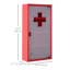 Armoire à pharmacie murale verrouillable avec 2 clés pour salle de bain