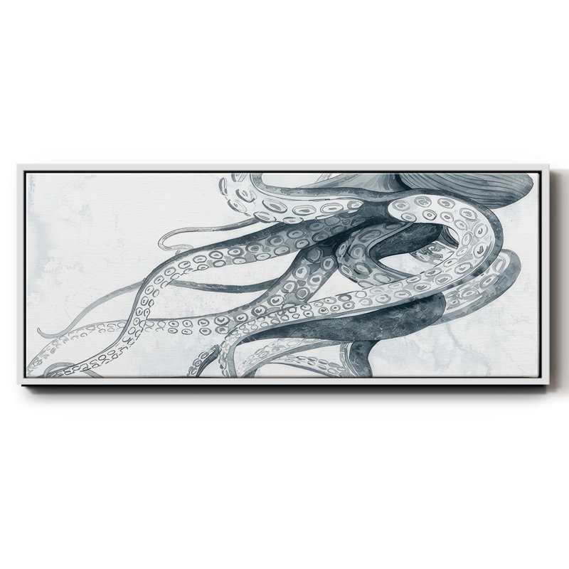 Octoipi II - toile encadrée, H 20 po x l 50 po