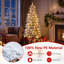 Arbre de Noël cyprès enneigé 6 pi.-127376130