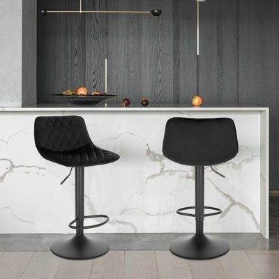 Rhona Height Adjustable Swivel Bar Stool