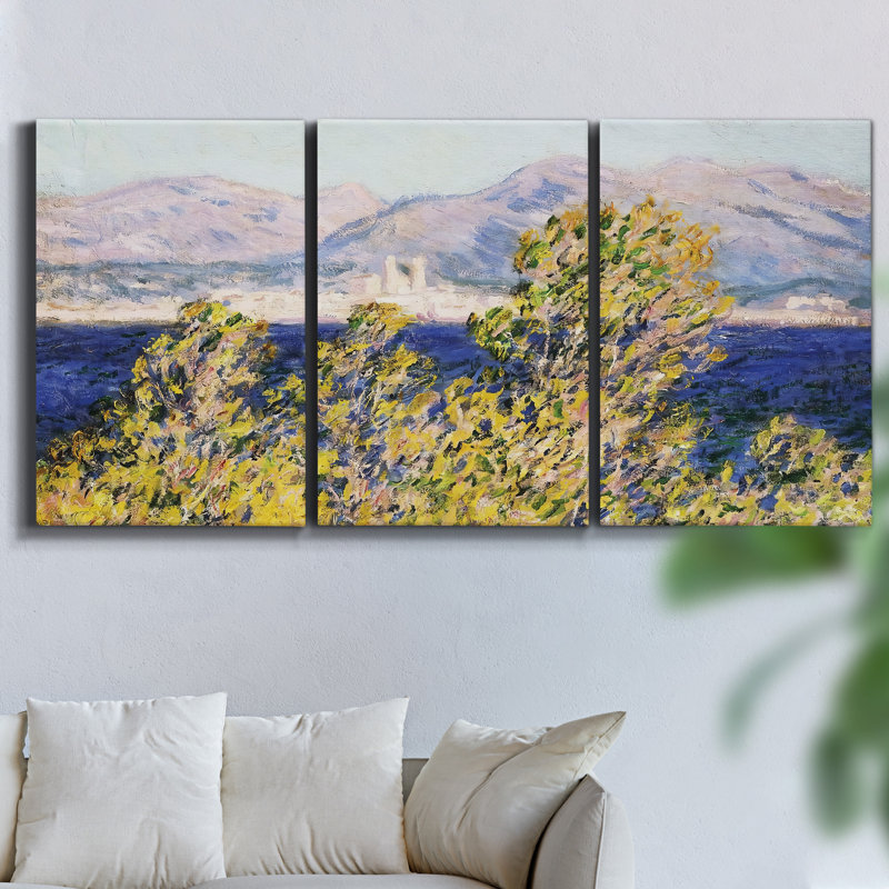 " Tidings " 3 - Pieces, 36" H x 72" W x 2" D