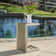 Caggiano Rectangular Metal Outdoor Side Table