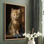 ANIMALS Series CXCV - reproduction encadrée de qualité supérieure - prête à être accrochée - aucun clou requis-1727035843-1727035899