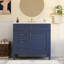 Meuble-lavabo avec lavabo et meuble de rangement 2 tiroirs-1972166905