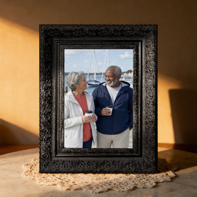 Cadre photo orné antique 11 "x 14" 1PC avec orientation portrait ou paysage