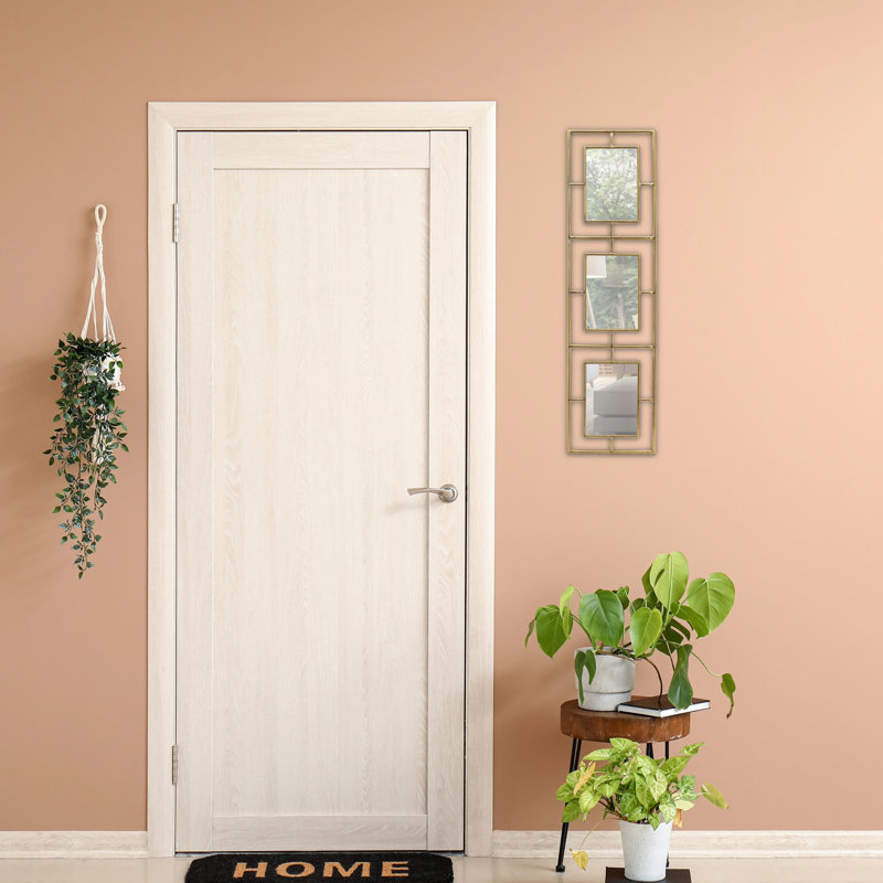 Triple Panel Wall Mirror, 36 Inches