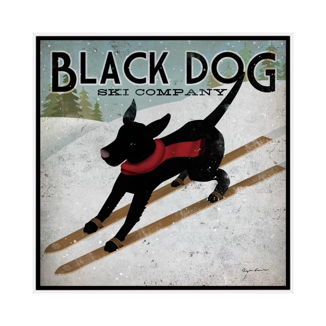 " Black Dog Ski Co. II " by Ryan Fowler Ebern Designs