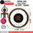 THE GEARS CLOCK Wall Clock with Real Moving Gears SP-LI_ 32 in Round BLACK-WOOD