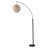 Aline 76.5'' Black Arched Floor Lamp