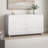 Tenley Solid Wood Push-to-Open 6-Drawer Dresser with Recessed Channel Design For Bedroom Storage-493734073