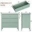 3 Drawer 80cm W Dresser-2101632026