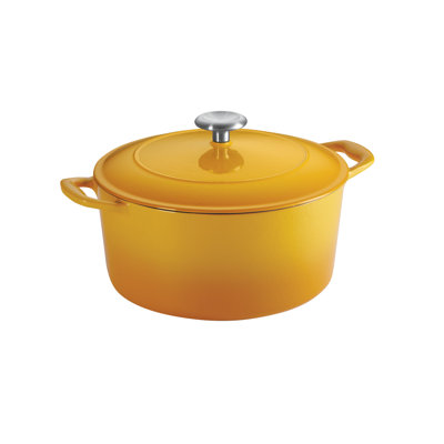 Tramontina Bestow 5.5 Qt. Enameled Cast Iron Gourmet Dutch Oven