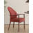 Modern Light Luxury Solid Wood Ebony Backrest Dining Chair