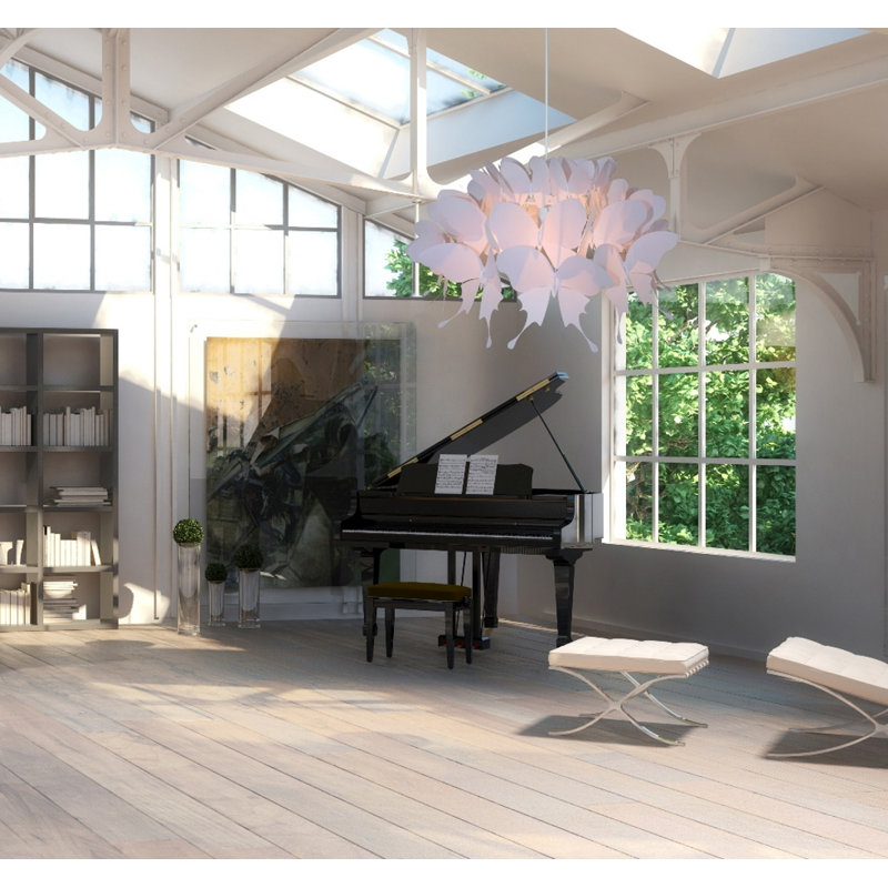 Lomita 1 - Light White Unique/Statement Pendant