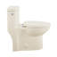 Toilette allongée monobloc à poignée gauche Sublime 1,28 gpf-113607277-113607272