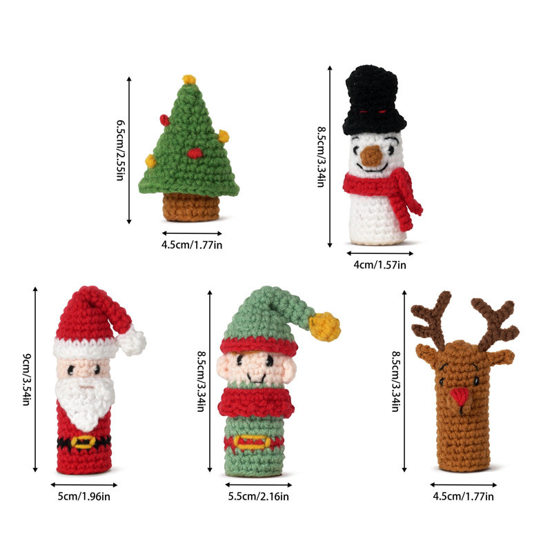 Amigurumi de Noël bricolage au crochet Wizardi F07N8-m238