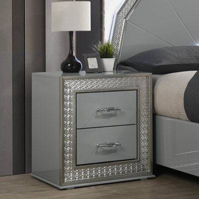 Lanier 2-Drawer Nightstand