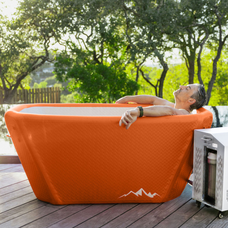 The Big Tex Endurance Plunge + 1HP Pro Chiller/Heater, White