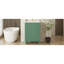 24" Bathroom Vanity With Smooth Sink, Solid Pine Wood Frame, Multifunctional Storage, Hinges, Finish, Finish Classic Legs, Shelving, Easy Assembly, Freestanding-2028400343