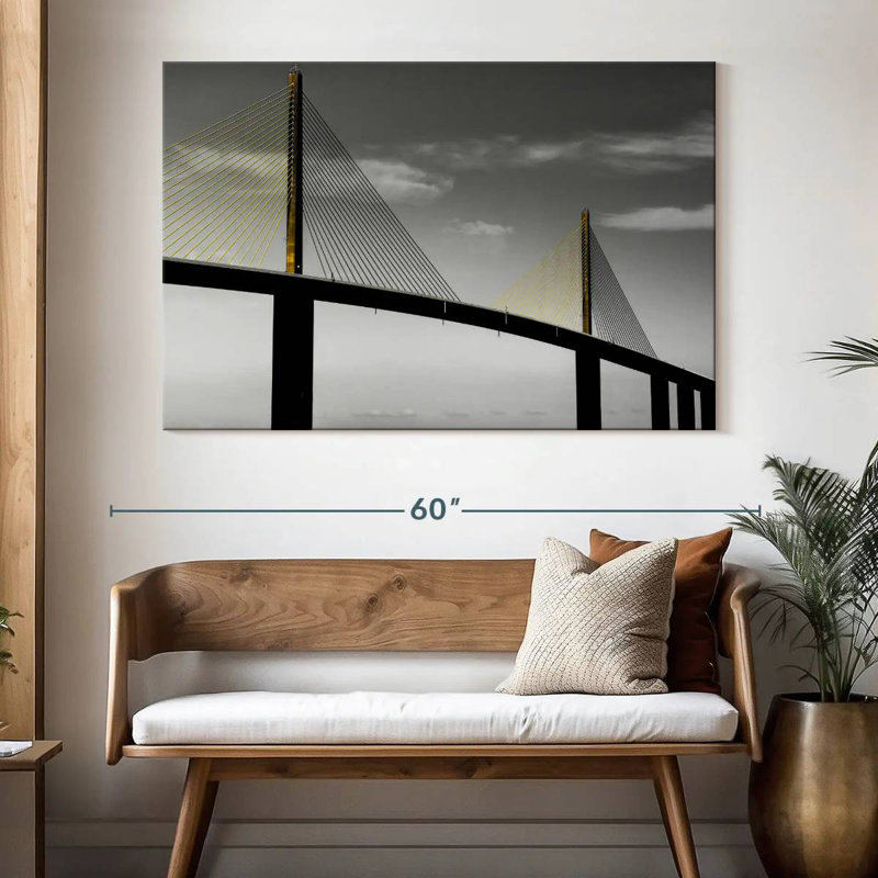 Lilie Sunshine Skyway Bridge, H 34 po x l 51 po