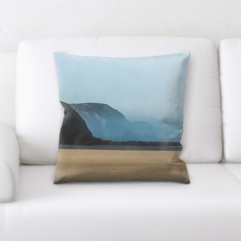 Microsuede Reversible Throw Pillow